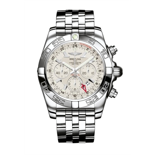 Breitling Chronomat GMT Silver / Bracelet (AB041012.G719.383A) 1
