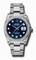 Rolex Datejust Blue Dial Automatic Diamond Bezel Steel Ladies Watch 116244BLDO