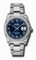 Rolex Datejust Blue Dial Automatic Diamond Bezel Steel Ladies Watch 116244BLRO
