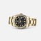 Rolex Day-Date 36 Yellow Gold Fluted Oyster Black Diamonds (118238-0111)