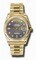 Rolex Day-date Dark Mother Of Pearl Automatic 18kt Yellow Gold Men's Watch 118238BKMDP
