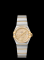 Omega Constellation 27mm Co-Axial Brushed Two Tone / Diamond Bezel / Champagne MOP (123.25.27.20.57.002)