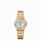 Omega Constellation 27mm Co-Axial Brushed Yellow Gold / MOP Supernova (123.50.27.20.55.002)