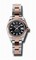 Rolex Datejust Black Dial Automatic Stainless Steel and 18K Rose-Gold Ladies Watch 179161