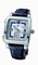 Ulysse Nardin Quadrato Dual Time Steel Blue Men's Watch 243-92-601