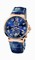 Ulysse Nardin Maxi Marine Chronometer 18kt Rose Gold Blue Men's Watch 266-67-43