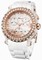 Chopard Happy Sport White Diamond Dial Chronograph Ladies Watch 288515-9002