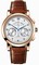 A. Lange and Sohne 1815 Chronograph Silver Dial 18K Rose Gold Men's Watch 402.032