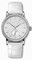 A. Lange and Sohne Silver Dial 18kt White Gold Diamond Ladies Watch 835.030