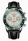 Breitling Superocean Heritage Chronograph 44 Silver / Green / Alligator (2337036.G753.743P)