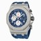 Audemars Piguet Royal Oak Offshore Blue Dial Chronograph Men's Watch 26470STOOA027CA01