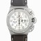 Audemars Piguet Royal Oak Offshore Silver Dial Leather Men's Watch 25863TI.0.A080CU.01