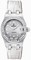 Audemars Piguet Royal Oak Silver Dial White Leather Ladies Watch 77321ST.ZZ.D012CR.01