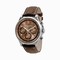 Baume and Mercier Capeland Brown Dial Chronograph Men's Watch 10002