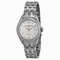 Baume and Mercier Clifton Silver Dial Stainless Steel Ladies Watch 10150