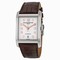 Baume et Mercier Classima Silver Dial Brown Leather Watch MOA10156