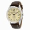 Bell & Ross Vintage Automatic Beige Dial Brown Leather Men's Watch BRV123-BEI-ST-SCA