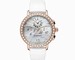Blancpain Chronographe Mother of Pearl Dial Rose Gold Diamond Ladies Watch 3626-2954-58A