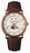 Blancpain Villeret Moonphase White Dial 18kt Rose Gold Brown Leather Men's Watch 6654-3642-55B