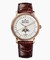 Blancpain Villeret Silver Dial 18kt Rose Gold Brown Leather Men's Watch 6263-3642-55B