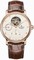 Blancpain Villeret Tourbillion Silver Dial 18kt Rose Gold Brown Leather Men's Watch 6025-3642-55B