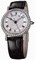 Breguet Classique Mother of Pearl Dial 18kt White Gold Diamond Black Leather Ladies Watch 8068BB52964DD00
