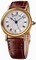 Breguet Classique Mother of Pearl Dial 18kt Yellow Gold Brown Leather Ladies Watch 8067BA52964