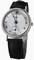 Breguet Classique Perpetual Calendar Silver Dial 18kt White Gold Black Leather Men's Watch 7717BB1E986