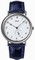 Breguet Classique Silver Dial 18kt White Gold Blue Leather Automatic Men's Watch 5140BB299W6