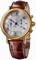 Breguet Classique Silver Dial 18kt Yellow Gold Brown Leather Men's Watch 5947BA129V6