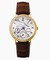 Breguet Perpetual Calendar Equation of Time Silver Dial 18kt Yellow Gold Brown Leather Men's Watch 3477BA1E986