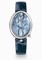 Breguet Reine de Naples Blue Mother of Pearl Dial Leather Ladies Watch 8967ST/V8/986