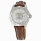 Breitling Galactic 41 Silver Dial Brown Leather Strap Men's Watch A49350L2-G699BRLD