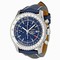 Breitling Navitimer World Blue Dial Chronograph Men's Watch A2432212-C651BLLT