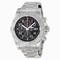 Breitling Super Avenger II Black Dial Chronograph Stainless Steel Automatic Men's Watch A1337111-BC28SS