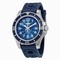 Breitling Superocean II 42 Automatic Blue Dial Blue Rubber Men's Watch A17365D1-C915