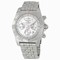 Breitling Windrider Chronomat Silver Dial Men's Watch AB011012-G684SS
