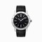 Bvlgari Bvlgari Black Dial Black Alligator Leather Strap Automatic Men's Watch 101867