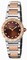 Bvlgari BVLGARI Brown Lacquered Diamond Dial Stainless Steel & 18k Pink Gold 26mm Ladies Watch 102155