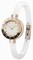 Bvlgari B.zero1 White Lacquered Dial White Ceramic Bangle Bracelet Ladies Watch 102088