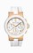 Bvlgari Diagono White mother-of-Pearl Diamond Dial 18 Carat Pink Gold Chronograph Ladies Watch 101994