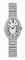 Cartier Baignoire Mini Silver Dial 18kt White Gold Diamond Ladies Watch HPI00327