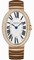 Cartier Baignoire Silver Dial 18kt Rose Gold Unisex Watch WB520003