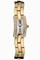 Cartier Ballerine Silver Sunray Dial Polished Solid 18K Rose Gold Bracelet Ladies Watch WG40023J