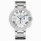 Cartier Ballon Bleu Silver Dial 18kt White Gold Automatic Men's Watch WE902001