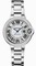 Cartier Ballon Bleu Silver Dial 18kt White Gold Diamond Ladies Watch WE902035
