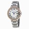 Cartier Ballon Bleu Silver Dial Stainless Steel Diamond Ladies Watch WE902080