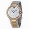 Cartier Ballon Bleu Silver Diamond Dial Steel and Rose Gold Ladies Watch WE902078