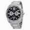 Cartier Calibre De Cartier Black Dial Stainless Steel Men's Watch W7100061