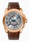 Cartier Calibre de Cartier Multiple Time Zone 18 kt Rose Gold Men's Watch W7100025